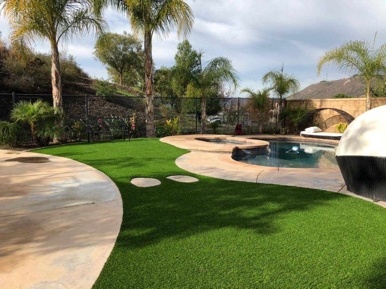 Residential Artificial Grass Landscapes & Pavers, Green-R Turf, Corona