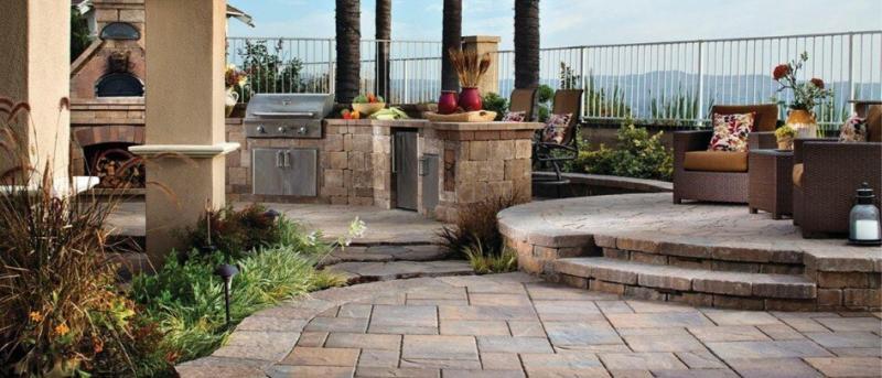 Pavers, for Patios, Driveways, Pool Decks, & more, Green-R Turf, Corona