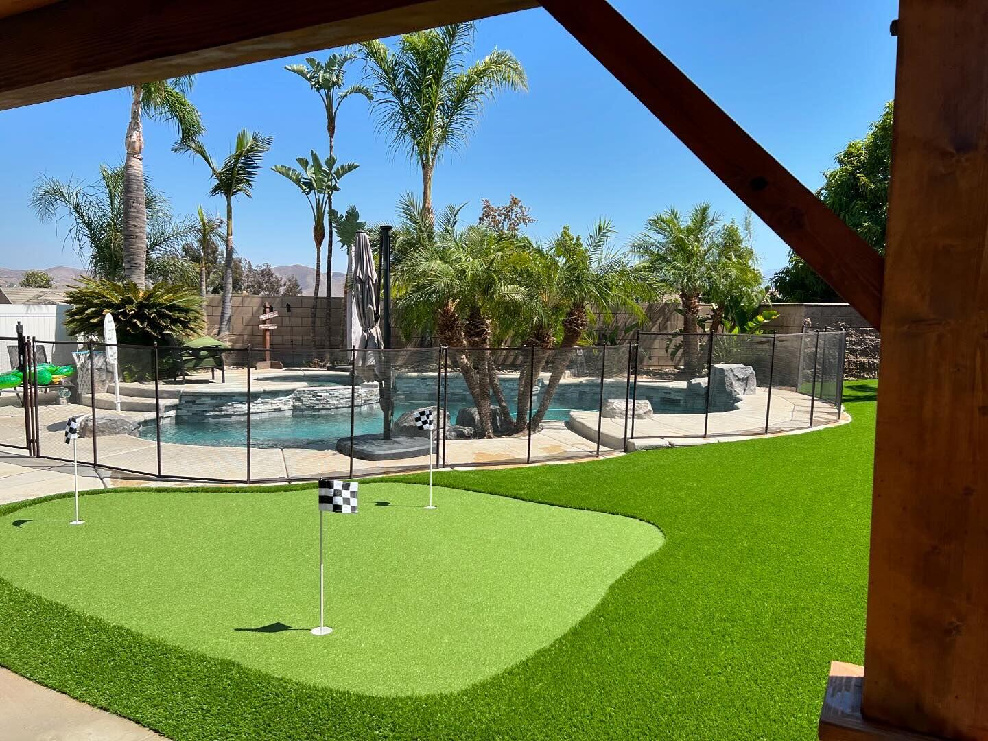 Artificial Grass Cleaning Service, Green-R Turf, Corona, Riverside