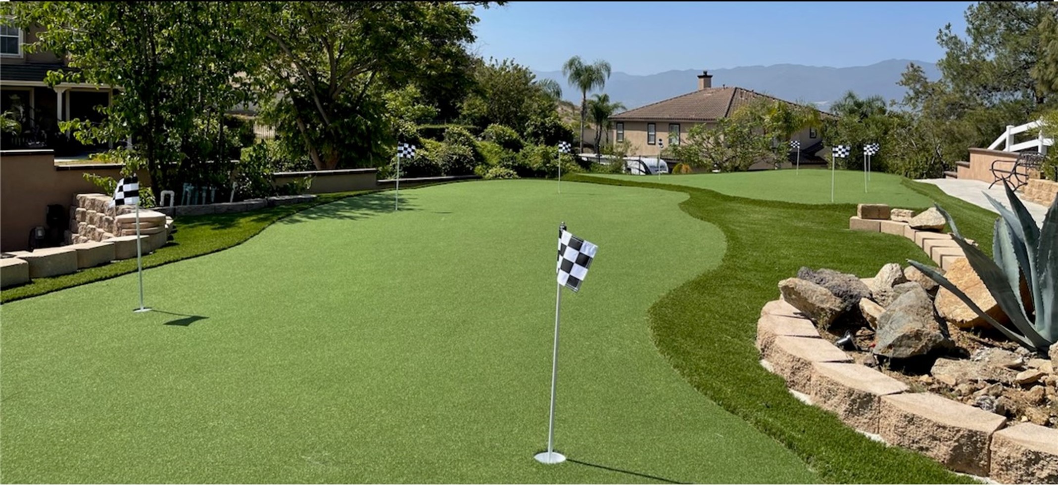 Artificial Grass Putting Greens, Golf Turf, Green-R Turf, Corona, CA