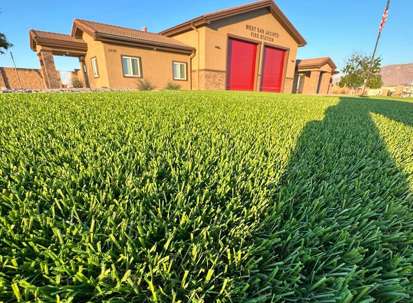 Commercial Artificial Grass Landscapes, Green-R Turf, Corona, CA