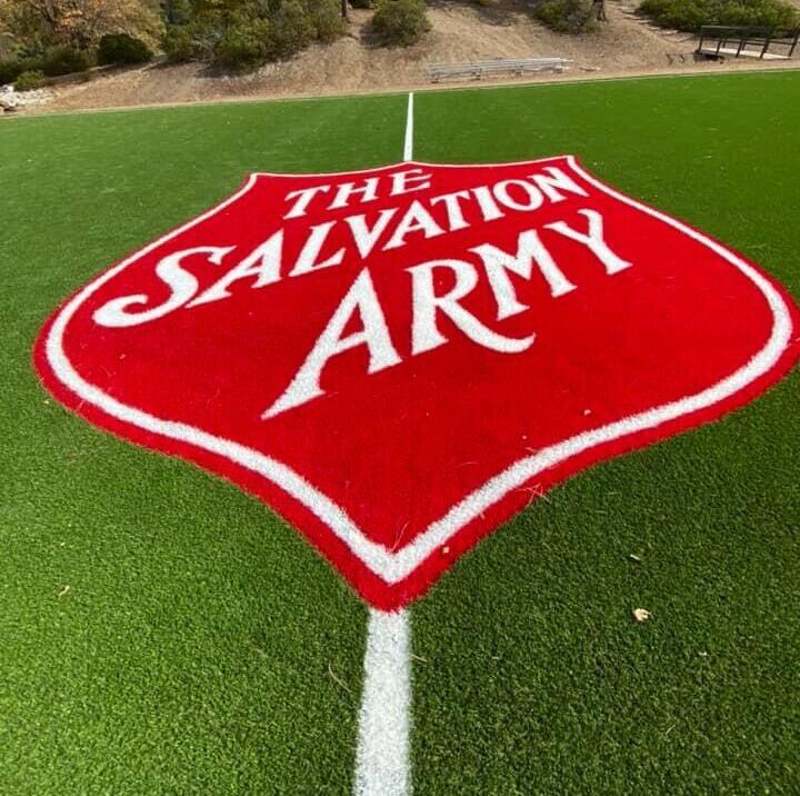 Salvation Army Green-R Turf Artificial Grass & Pavers, Corona, Riverside, CA